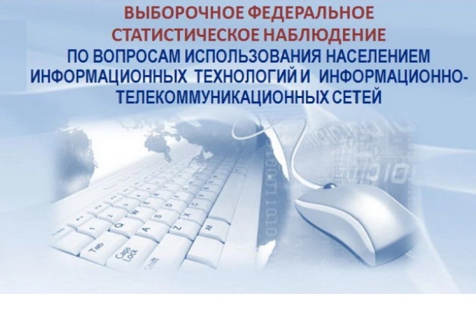 Выборочное федеральное статистическое наблюдение по вопросам использования населением информационных технологий и информационно-телекоммуникационных сетей